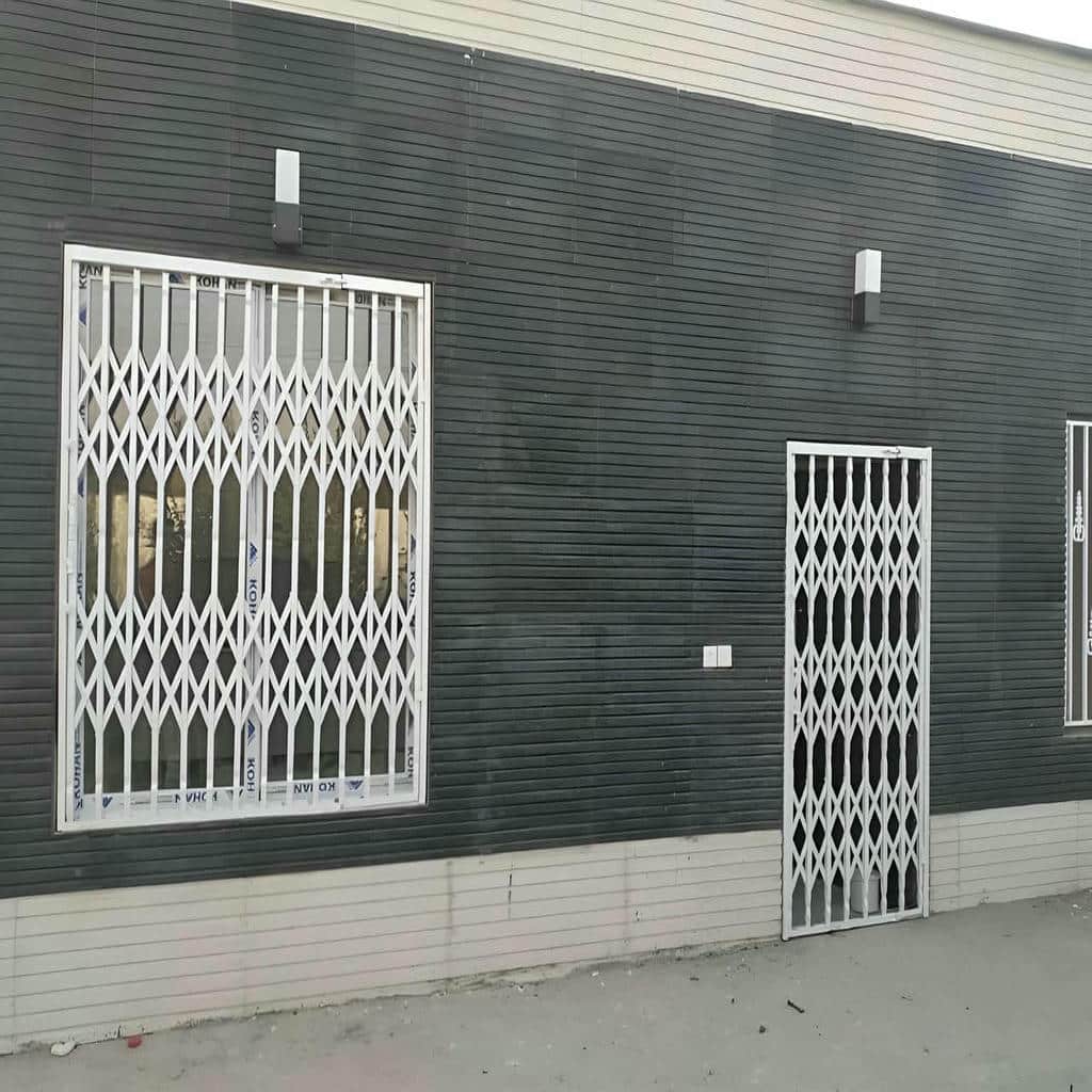 حفاظ پنجره ریلی بازشو با ریل بالا برای نصب جمع‌وجور