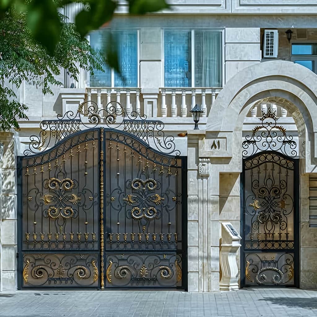 ارزیابی درب حیاط چابهار