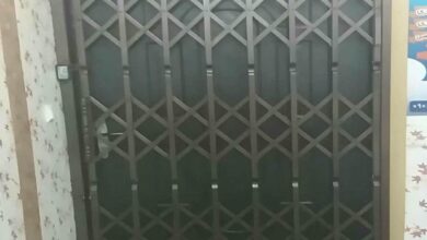 حفاظ جمع شونده با پروفیل فلزی مناسب محیط گرم