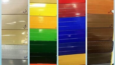 کرکره آلومینیومی مدل ایرانی با تیغه یکدست