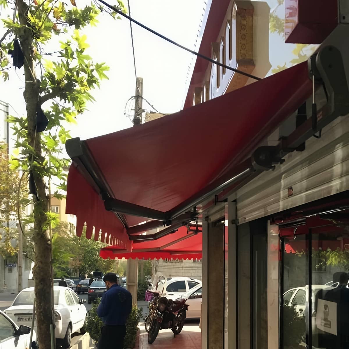 مشخصات سایبان برقی در یزد