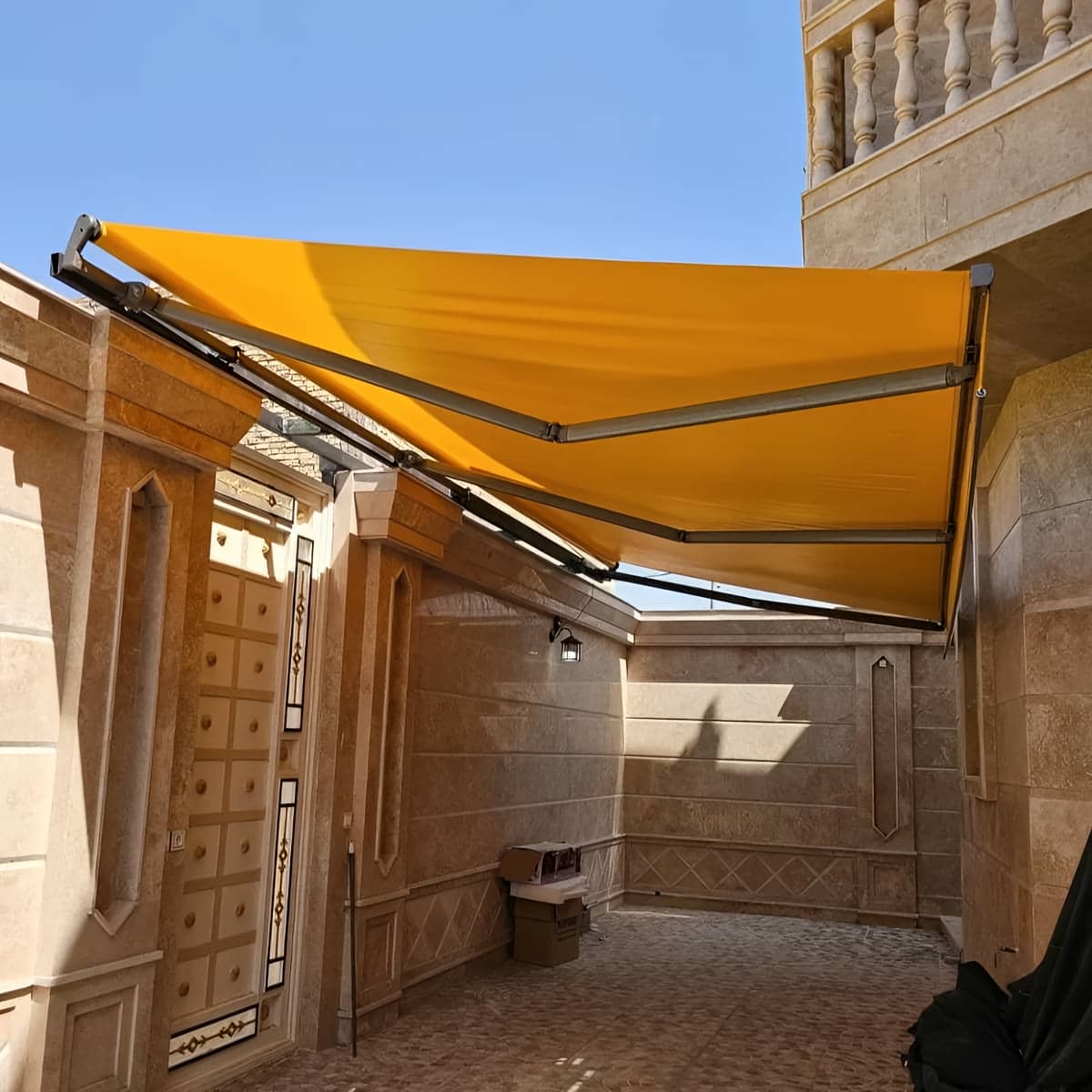 ارزیابی سایبان برقی در قم