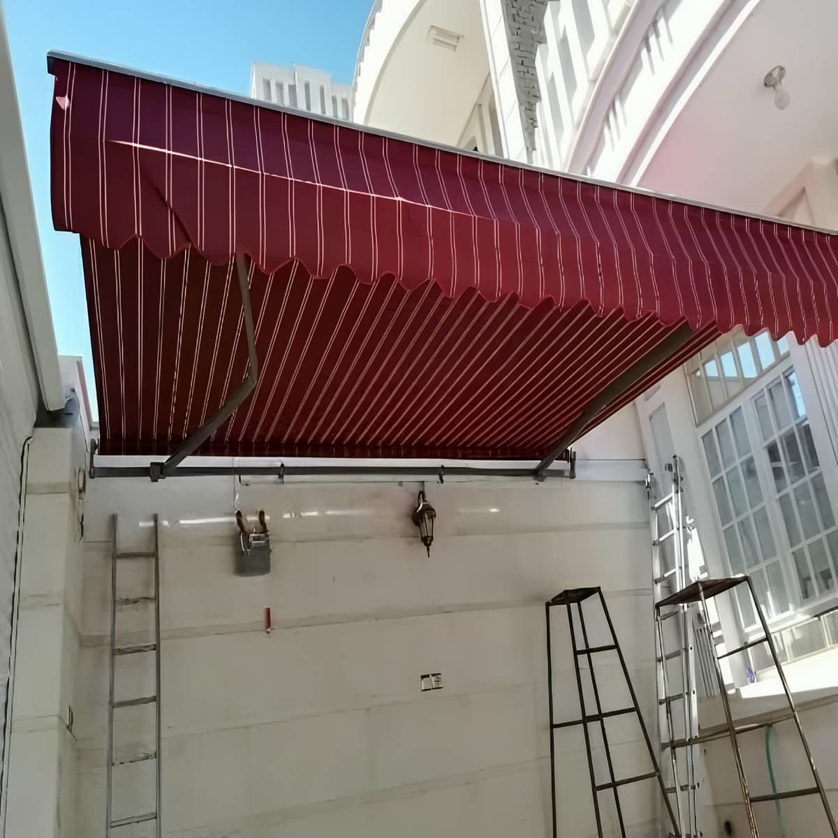 توضیحات سایبان برقی در چابهار