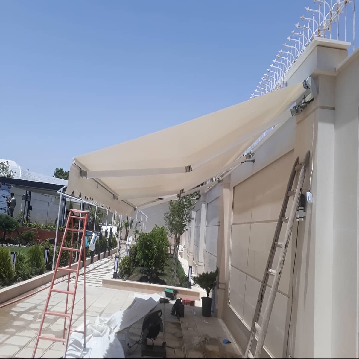توضیحات سایبان برقی در کرمانشاه