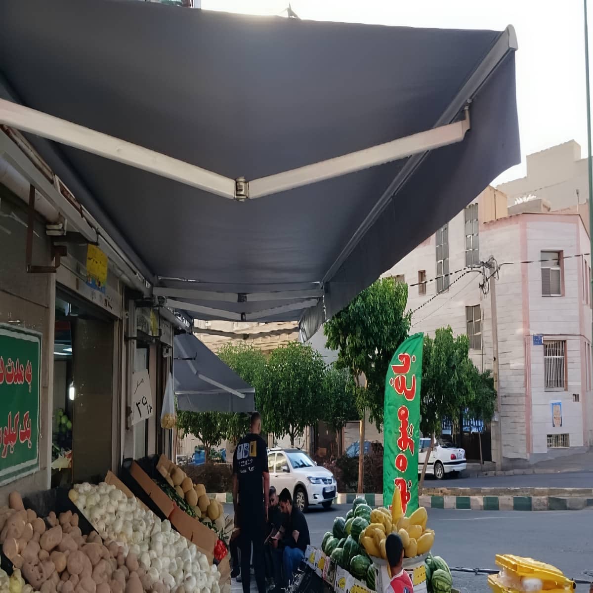 مشخصات سایبان برقی در بندر دیلم