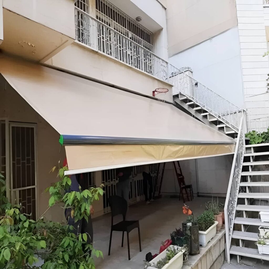 سایبان فول باکس آماده اندازه گیری تخصصی پروژه