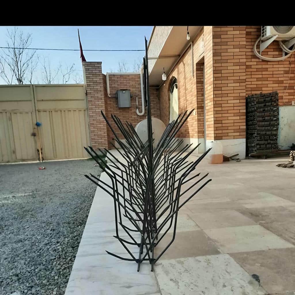 محافظ شاخ گوزنی نمای دیواری محوطه