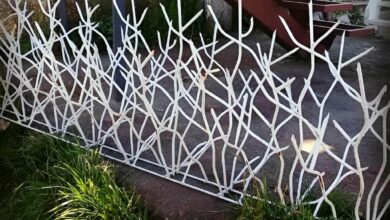 نصب حفاظ شاخ گوزنی برای پارکینگ