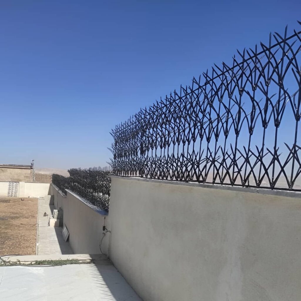 نرده حفاظتی شاخ گوزنی بالای دیوار با ارتفاع 120 سانتی‌متر برای چه منظوری مناسب است؟