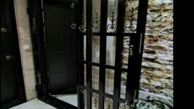 آیا خدمات پس از فروش برای درب آکاردئونی موجود است؟
