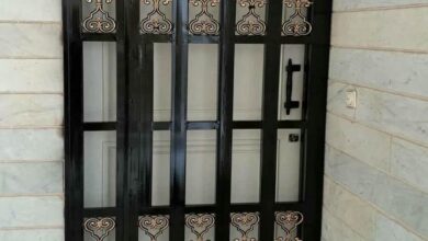 قیمت نصب و ساخت حفاظ آهنی درب ساختمان