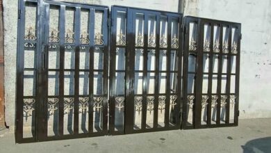 درب های آکاردئونی ضد سرقت