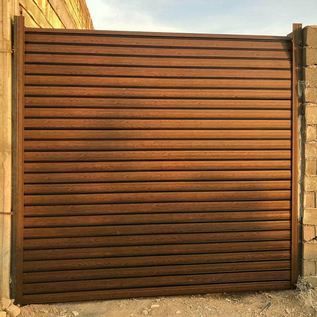 کرکره پارکینگ اتوماتیک با تیغه یکدست