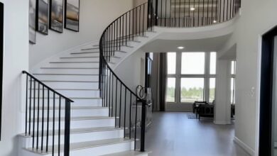 نرده فلزی بالکن با مدل ساده و خدمات پس از فروش