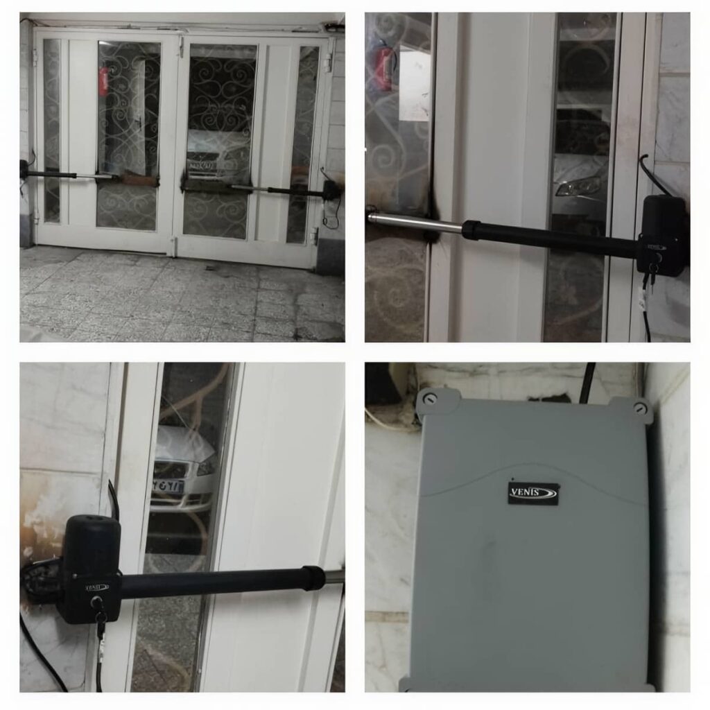 جک پرقدرت در نمونه اجرای تخصصی درب پارکینگ