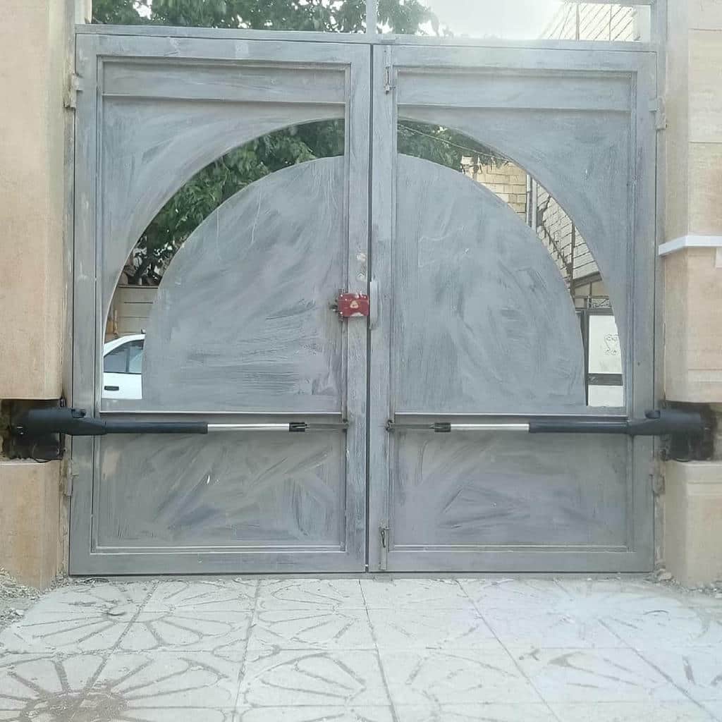 جک الکترومکانیک همراه چشمی ایمنی ورودی