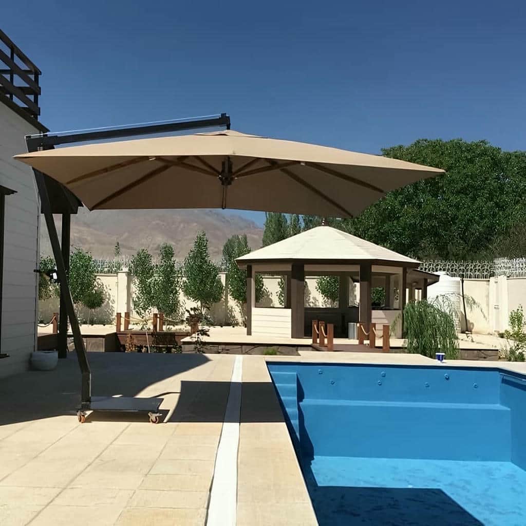 جزئیات سایبان برقی در چابهار