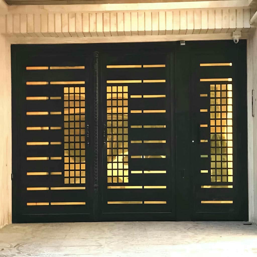جزئیات درب حیاط چابهار