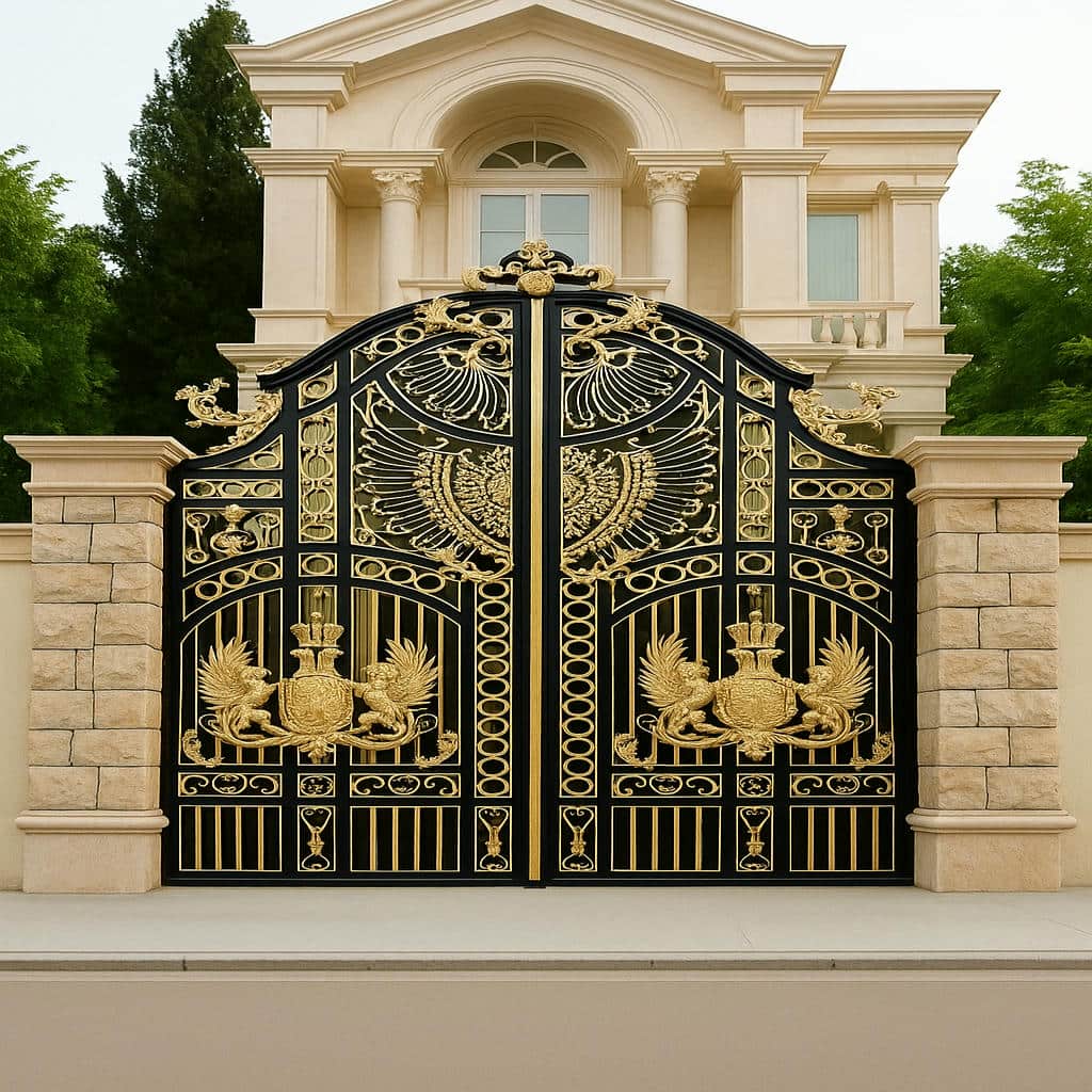 مقایسه درب حیاط زاهدان