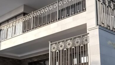 جان پناه بالکن فلزی مناسب پروژه های نوساز