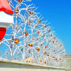 حفاظ خار دار روی دیوار: انواع و قیمت‌ها در نرده حفاظ تهران
