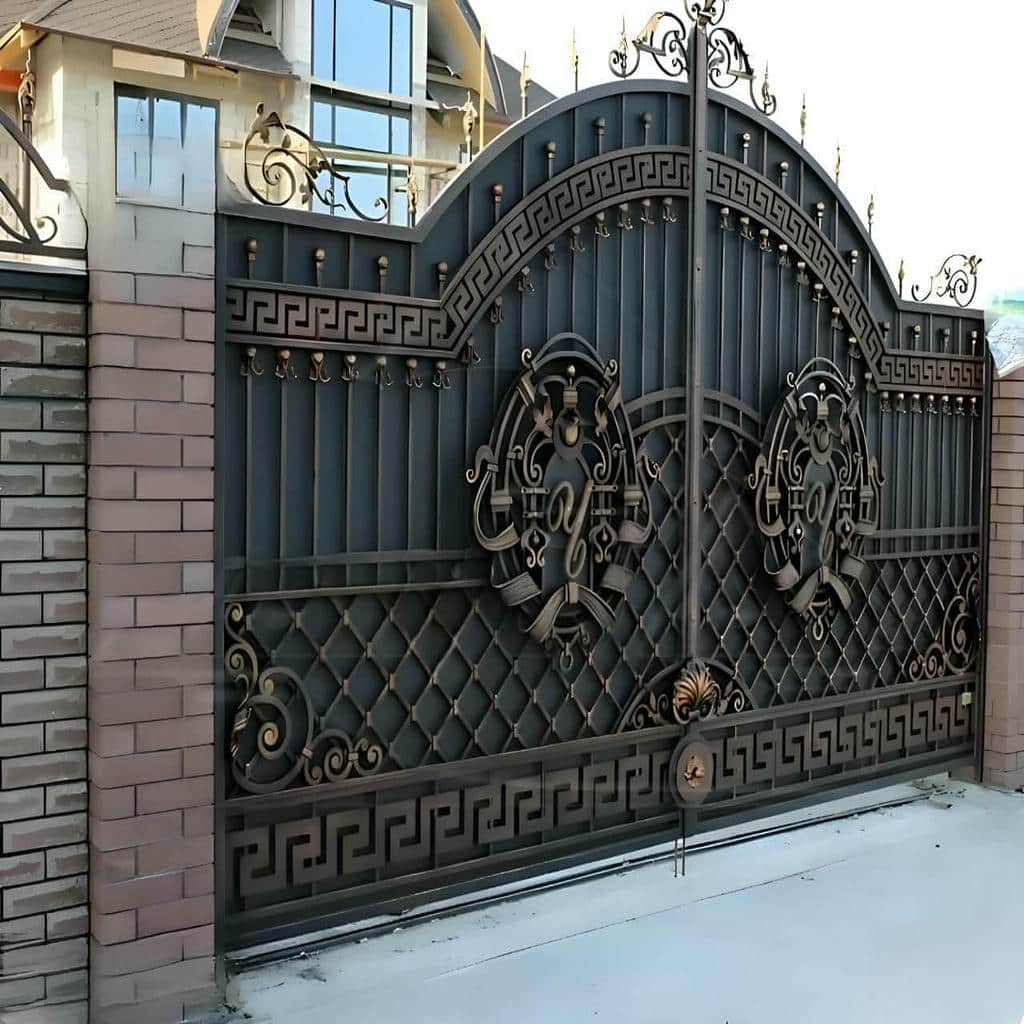 درب فرفورژه فلزی مناسب افزایش امنیت ورودی