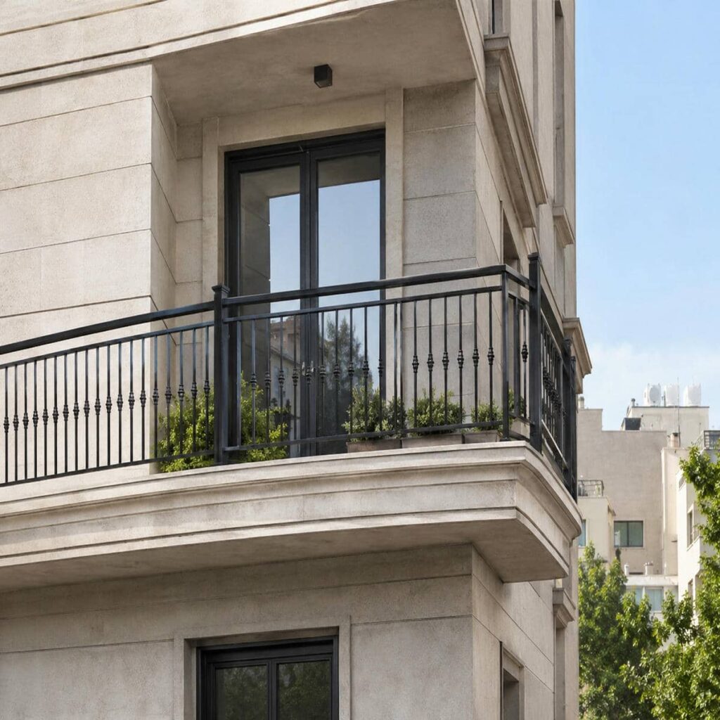 هندریل راه پله با مدل قابل سفارش و خدمات پس از فروش
