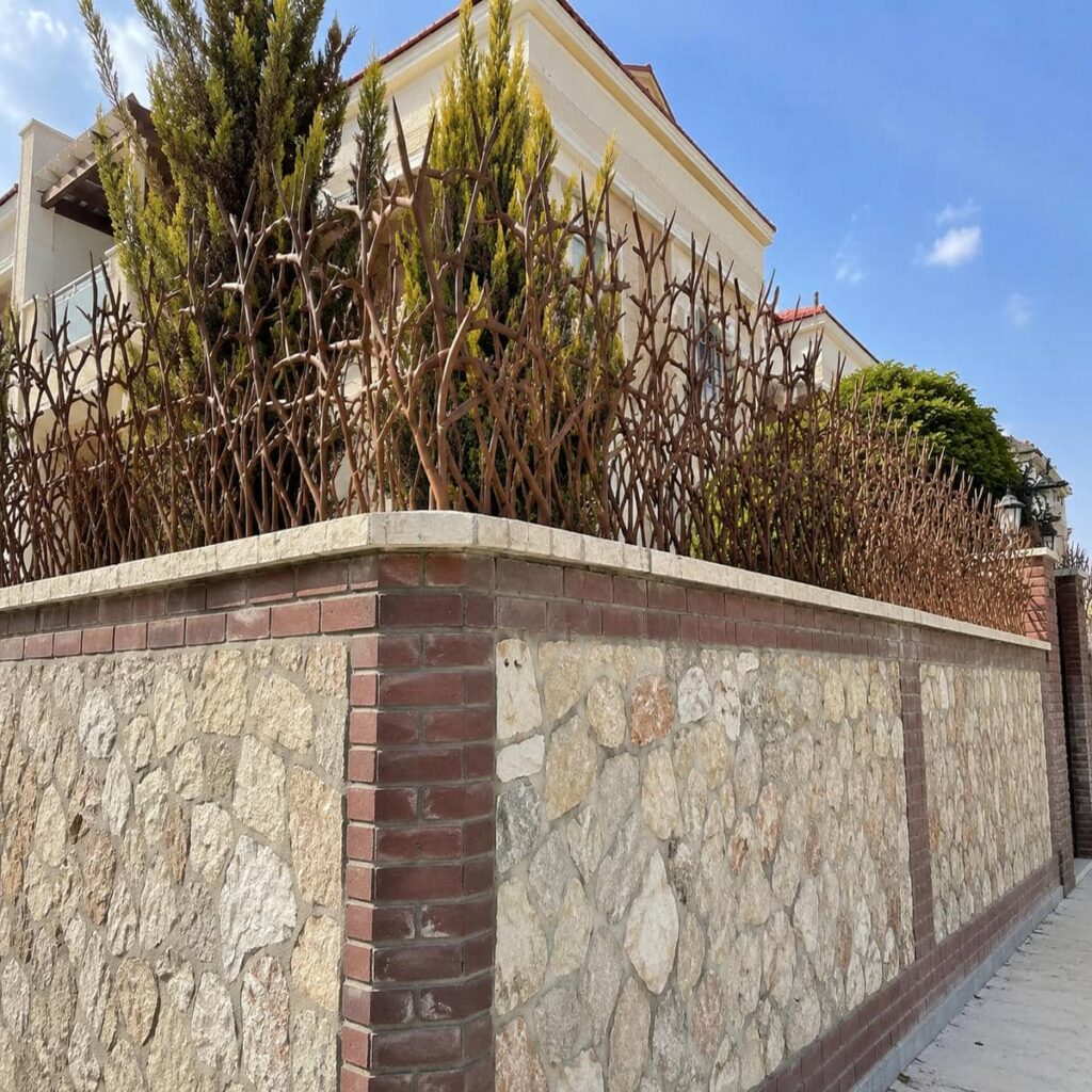 حفاظ دیوار استان خوزستان نمای فلزی