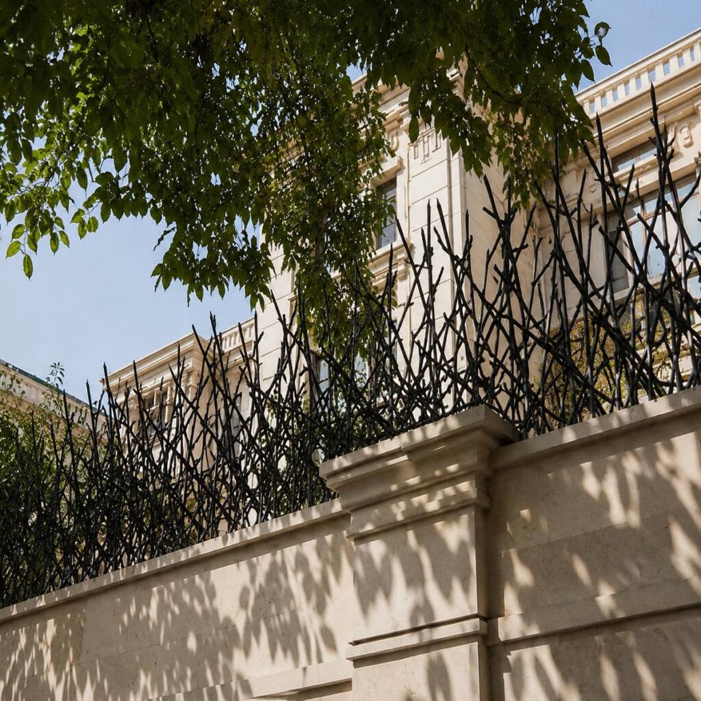 حفاظ دیوار استان زنجان نمای ساختمان ویلایی حفاظ دیوار استان زنجان نمای ساختمان ویلایی