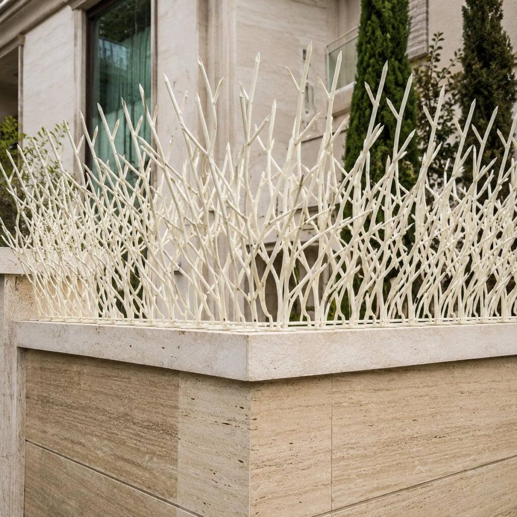 حفاظ دیوار رنگ شده برای نمای ساختمان