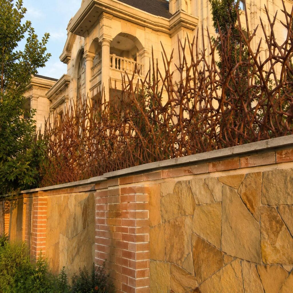 حفاظ دیوار زنجان نمای ساختمان مدرن حفاظ دیوار زنجان نمای ساختمان مدرن