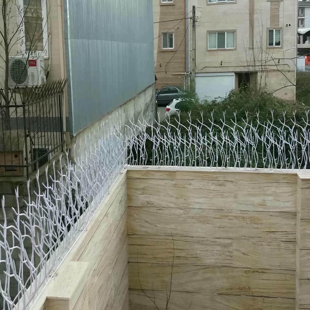حفاظ دیوار سرنیزه ای شیراز پوشش رنگی