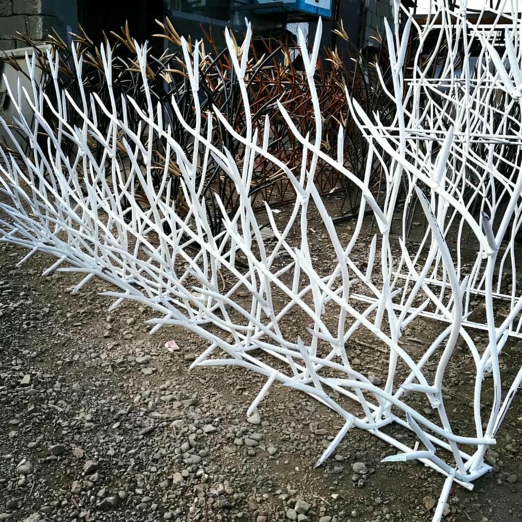 حفاظ سرنیزه ای استان گلستان طرح فلزی