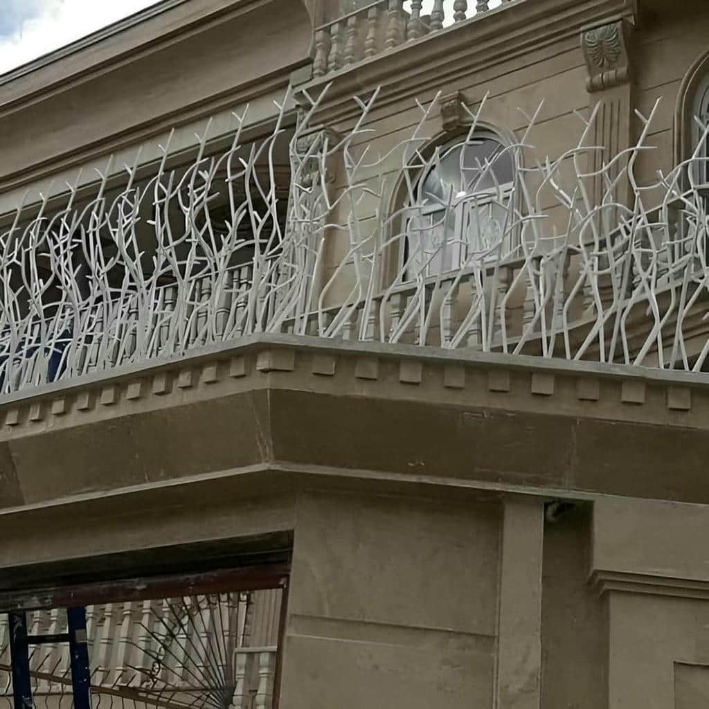 مدل سرنیزه ای فلزی برای ساختمان
