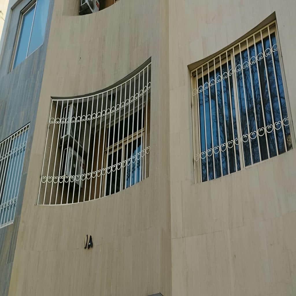 گارد پنجره با رنگ کوره ای مقاوم